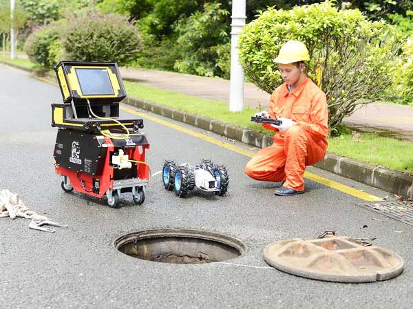 官渡管道机器人检测